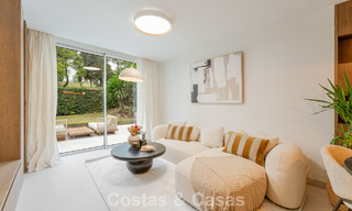 Appartement de jardin élégant rénové à vendre dans un prestigieux parcours de golf à La Quinta, Benahavís - Marbella 797959 