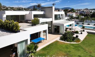 Impressionnante villa moderne avec maison d’amis à vendre sur la New Golden Mile entre Marbella et Estepona 797996 
