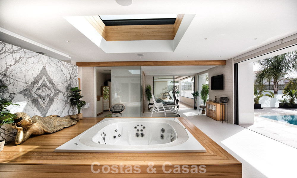 Impressionnante villa moderne avec maison d’amis à vendre sur la New Golden Mile entre Marbella et Estepona 798012