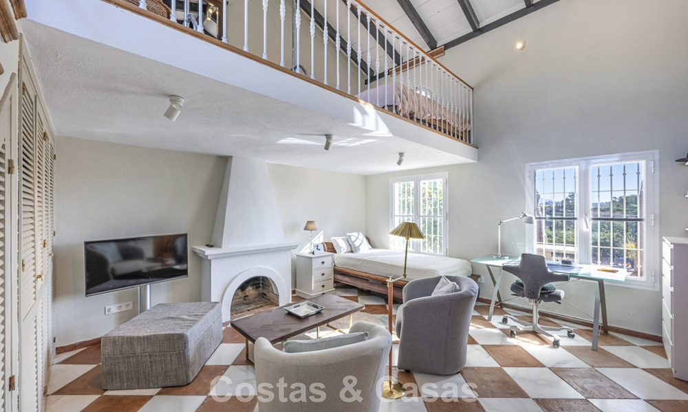Charmante villa rustique avec confort moderne à vendre à Guadalmina Alta, Marbella 798267