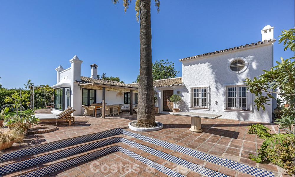 Charmante villa rustique avec confort moderne à vendre à Guadalmina Alta, Marbella 798274