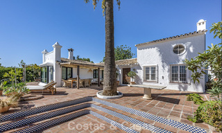 Charmante villa rustique avec confort moderne à vendre à Guadalmina Alta, Marbella 798274 