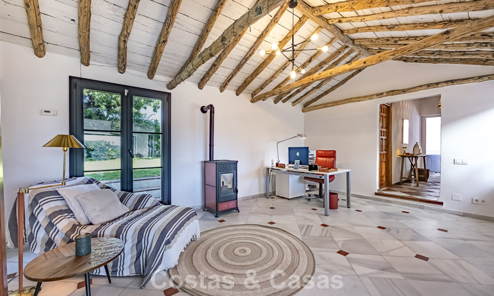 Charmante villa rustique avec confort moderne à vendre à Guadalmina Alta, Marbella 798283