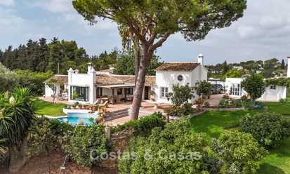 Charmante villa rustique avec confort moderne à vendre à Guadalmina Alta, Marbella 798288