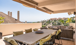 Appartement duplex de luxe avec 4 chambres à vendre dans un complexe résidentiel prestigieux à Nueva Andalucía, Marbella 798418 