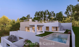 Projet de villa neuve à vendre en bordure d’un golf près du plages et du centre d’Estepona 798390 