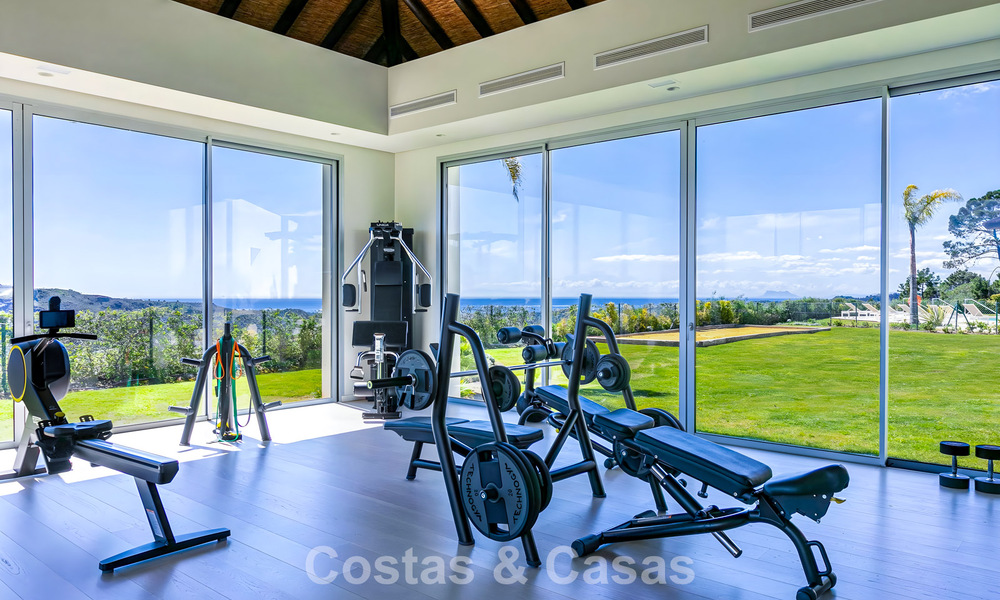 Appartement duplex de luxe avec grand jardin et vue mer à vendre à Marbella - Benahavís 798321
