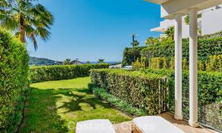 Appartement duplex de luxe avec grand jardin et vue mer à vendre à Marbella - Benahavís 798367 