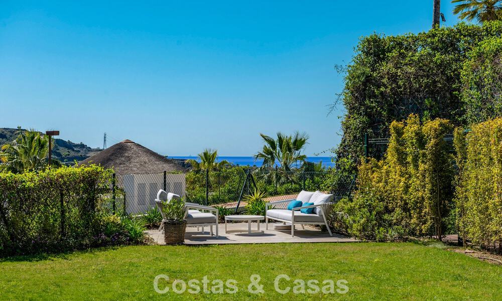 Appartement duplex de luxe avec grand jardin et vue mer à vendre à Marbella - Benahavís 798369