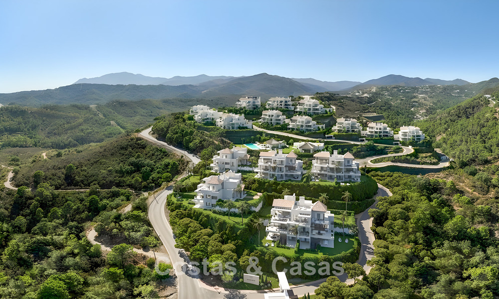 Appartement duplex de luxe avec grand jardin et vue mer à vendre à Marbella - Benahavís 798375