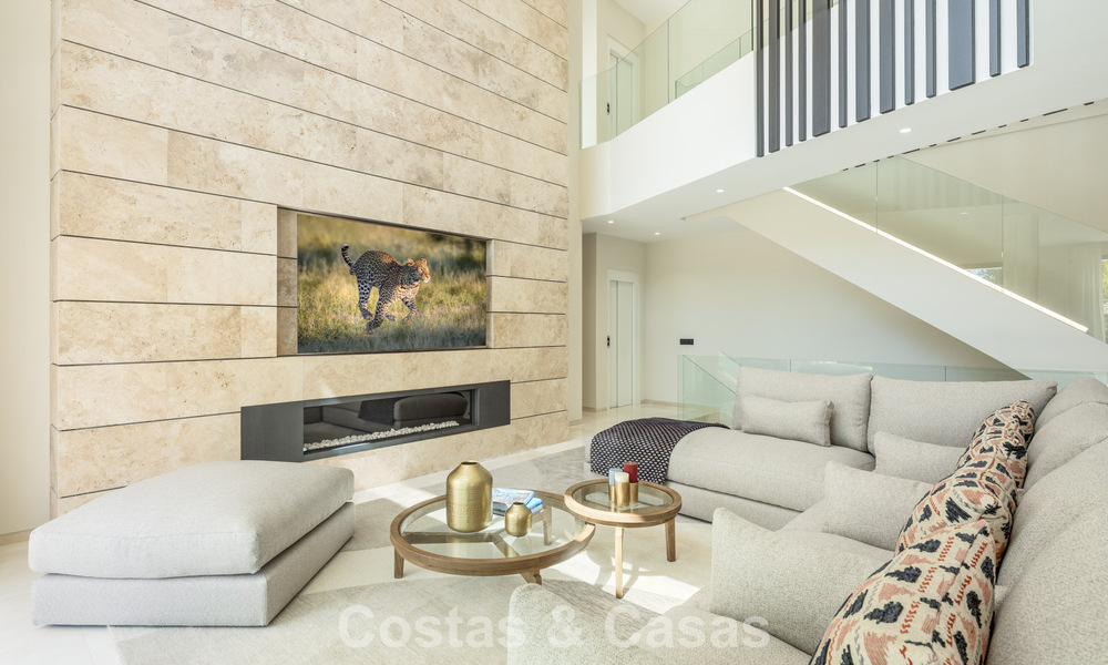 Villa design contemporaine à vendre à deux pas du terrain de golf, au cœur de Nueva Andalucía, Marbella 798444
