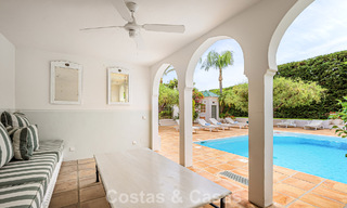 Somptueuse villa de luxe au style architectural méditerranéen classique à vendre à Sierra Blanca, Marbella 798467 