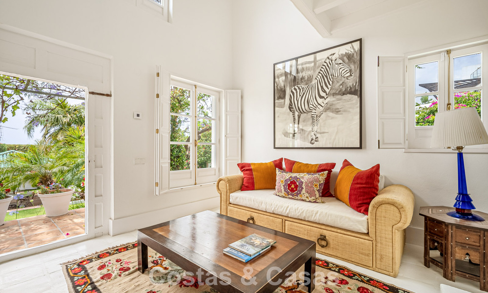 Somptueuse villa de luxe au style architectural méditerranéen classique à vendre à Sierra Blanca, Marbella 798470