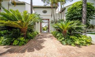 Somptueuse villa de luxe au style architectural méditerranéen classique à vendre à Sierra Blanca, Marbella 798477 
