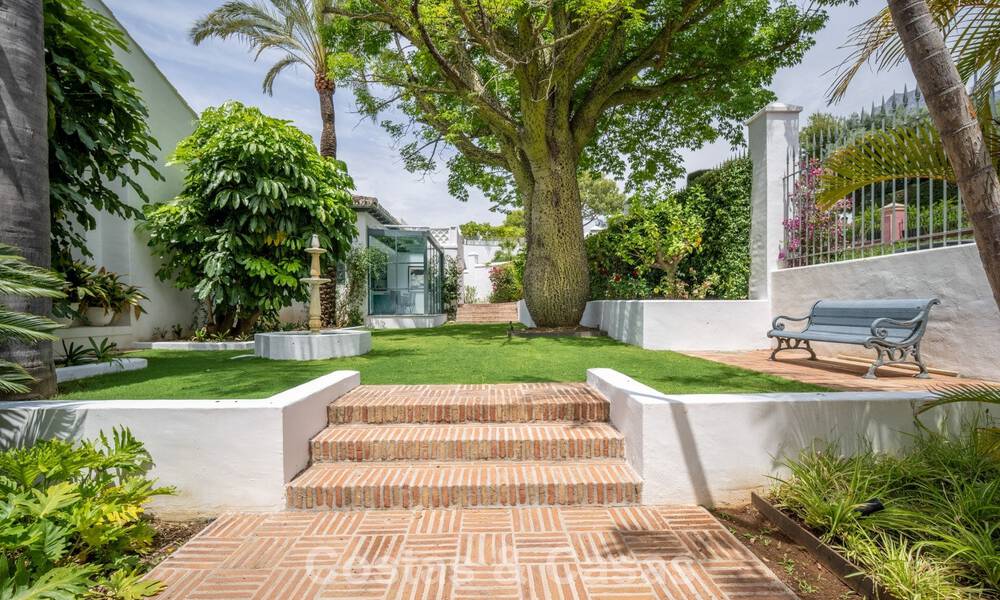 Somptueuse villa de luxe au style architectural méditerranéen classique à vendre à Sierra Blanca, Marbella 798479