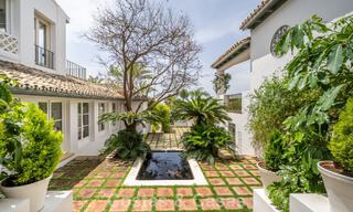 Somptueuse villa de luxe au style architectural méditerranéen classique à vendre à Sierra Blanca, Marbella 798481 