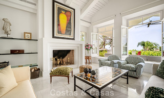 Somptueuse villa de luxe au style architectural méditerranéen classique à vendre à Sierra Blanca, Marbella 798483 