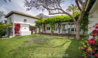 Somptueuse villa de luxe au style architectural méditerranéen classique à vendre à Sierra Blanca, Marbella 798488 