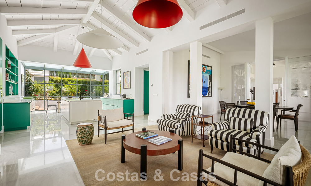 Somptueuse villa de luxe au style architectural méditerranéen classique à vendre à Sierra Blanca, Marbella 798492