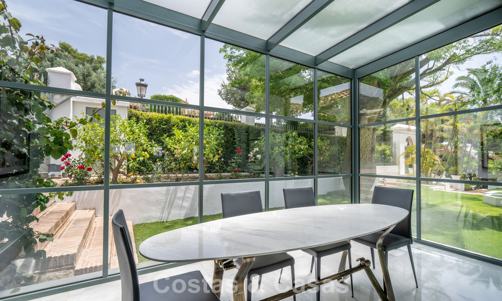 Somptueuse villa de luxe au style architectural méditerranéen classique à vendre à Sierra Blanca, Marbella 798494