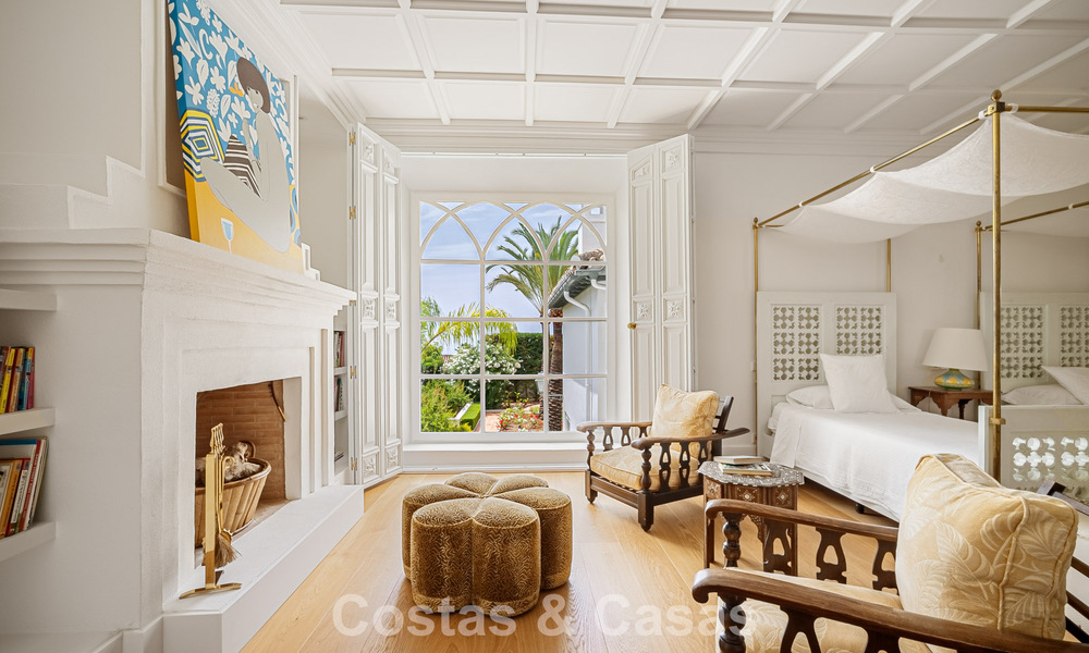 Somptueuse villa de luxe au style architectural méditerranéen classique à vendre à Sierra Blanca, Marbella 798499