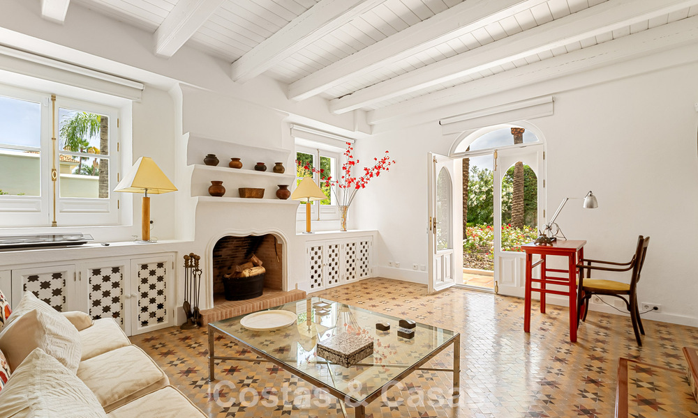 Somptueuse villa de luxe au style architectural méditerranéen classique à vendre à Sierra Blanca, Marbella 798503