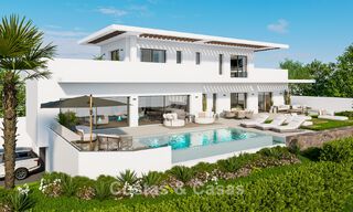 Villa neuve exclusive à vendre à quelques minutes de la plage et des terrains de golf à Casares, Costa del Sol 798511 