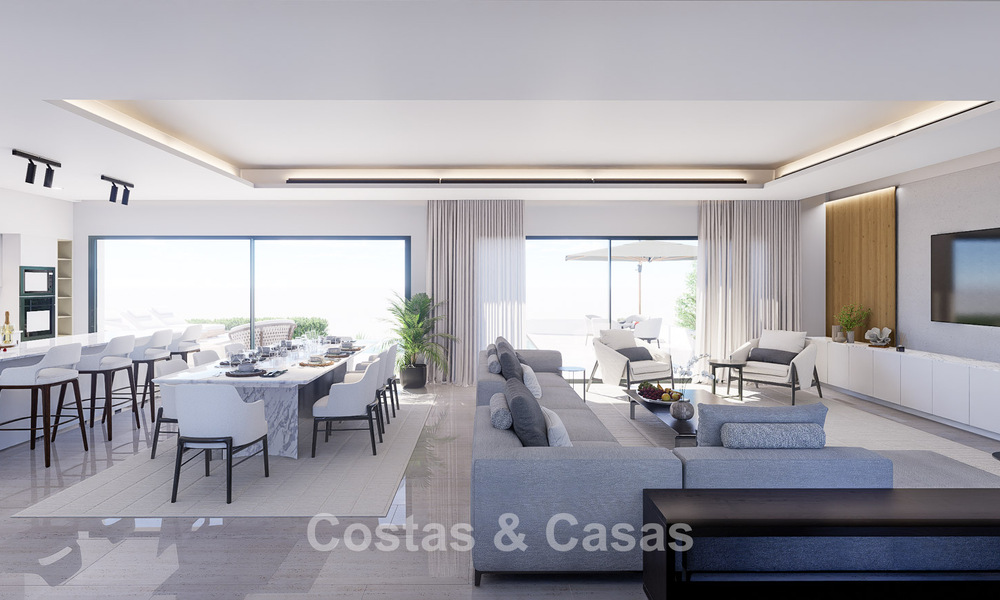 Villa neuve exclusive à vendre à quelques minutes de la plage et des terrains de golf à Casares, Costa del Sol 798514
