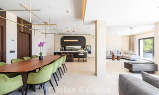 Villa méditerranéenne moderne entièrement rénovée avec vue sur la mer à vendre à Benahavís - Marbella 798552 
