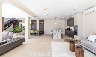 Villa méditerranéenne moderne entièrement rénovée avec vue sur la mer à vendre à Benahavís - Marbella 798558 