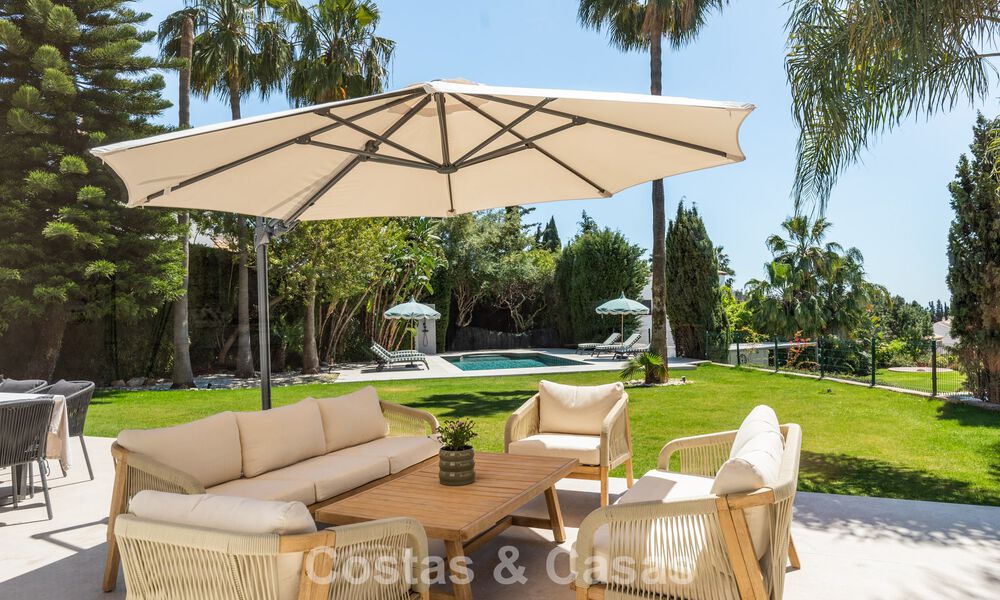 Villa méditerranéenne moderne entièrement rénovée avec vue sur la mer à vendre à Benahavís - Marbella 798570