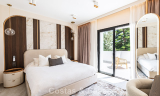 Villa méditerranéenne moderne entièrement rénovée avec vue sur la mer à vendre à Benahavís - Marbella 798574 