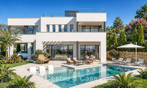 Villa de luxe neuve et sophistiquée à vendre en première ligne de golf - La Cala Golf Resort, Mijas, Costa del Sol 798586