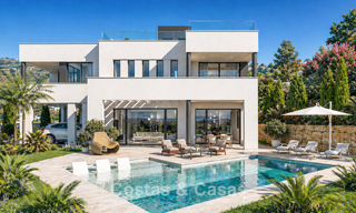 Villa de luxe neuve et sophistiquée à vendre en première ligne de golf - La Cala Golf Resort, Mijas, Costa del Sol 798586 