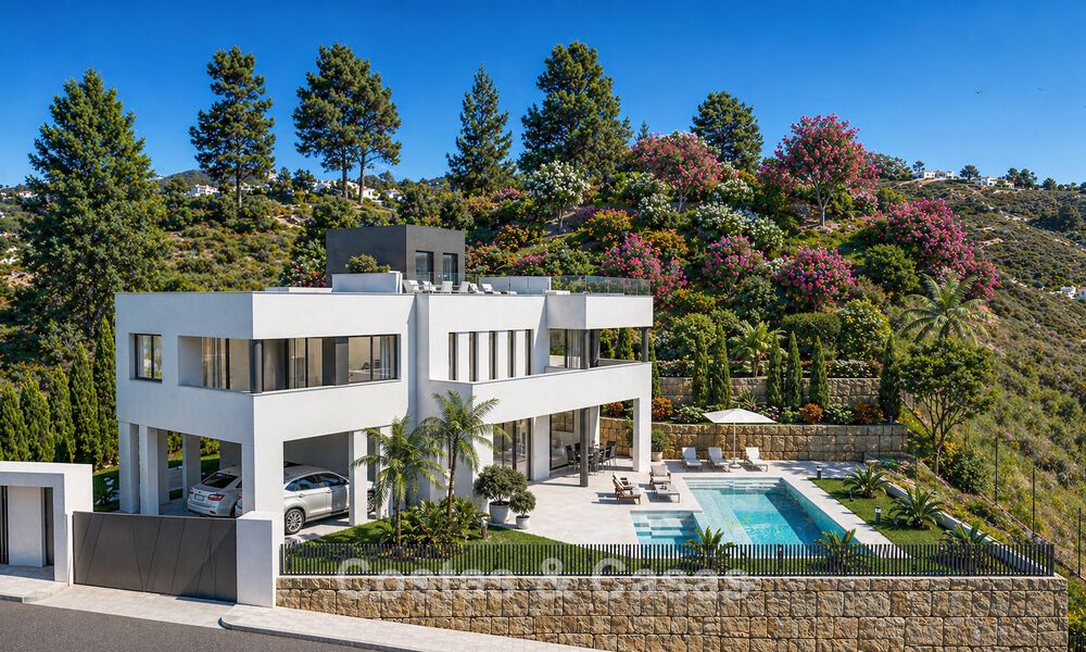 Villa de luxe neuve et sophistiquée à vendre en première ligne de golf - La Cala Golf Resort, Mijas, Costa del Sol 798587