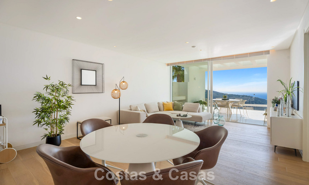 Appartement moderne de luxe à vendre avec vue sur la mer dans un complexe boutique sur les collines près de Marbella 798588