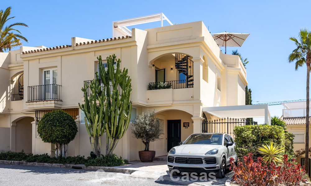 Maison de ville design de luxe avec vue panoramique sur la mer à vendre à La Quinta, Marbella - Benahavís 798609
