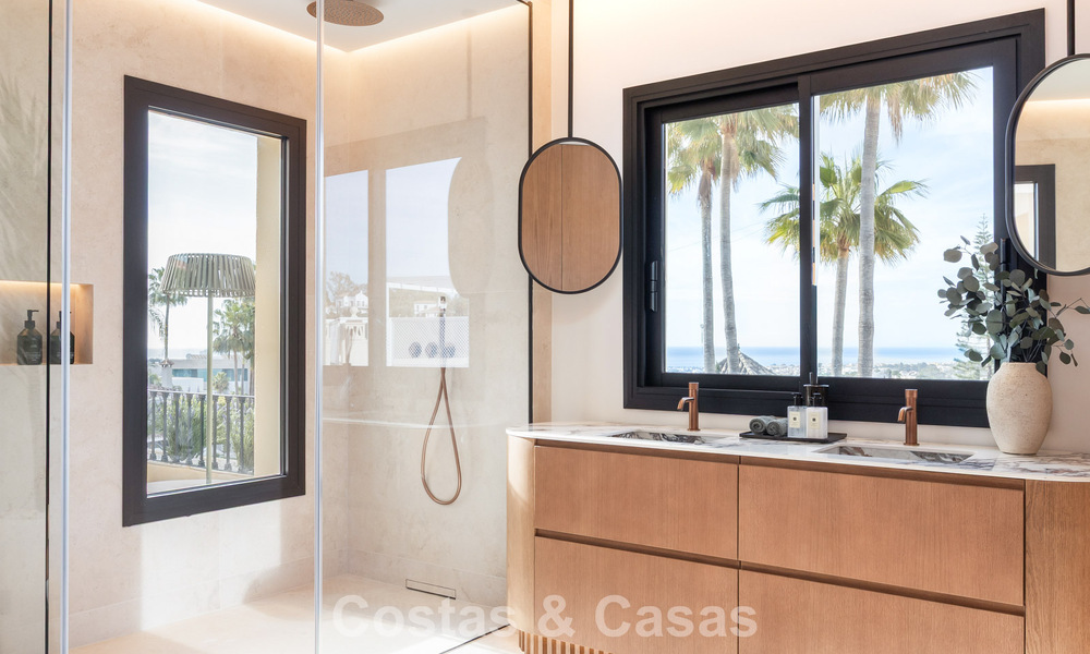 Maison de ville design de luxe avec vue panoramique sur la mer à vendre à La Quinta, Marbella - Benahavís 798619