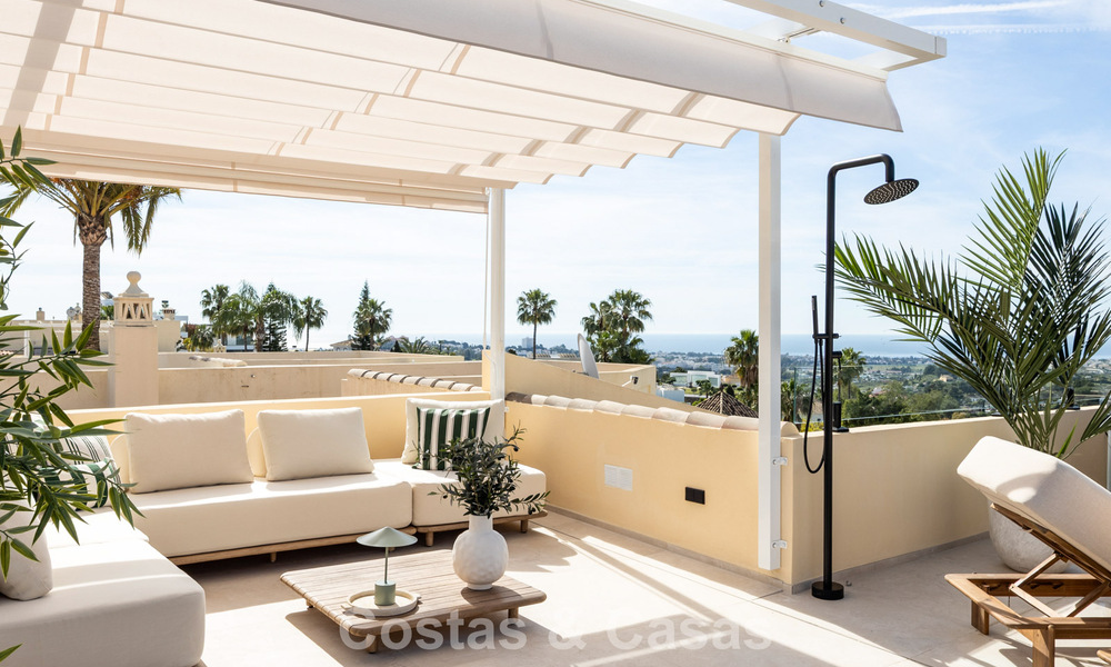 Maison de ville design de luxe avec vue panoramique sur la mer à vendre à La Quinta, Marbella - Benahavís 798641