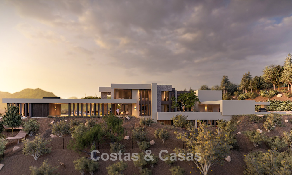 Terrain unique avec projet de villa design à vendre dans le prestigieux resort La Zagaleta, Marbella - Benahavís 798650