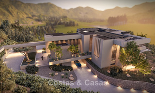 Terrain unique avec projet de villa design à vendre dans le prestigieux resort La Zagaleta, Marbella - Benahavís 798658 