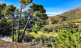 Terrain unique avec projet de villa design à vendre dans le prestigieux resort La Zagaleta, Marbella - Benahavís 798662 
