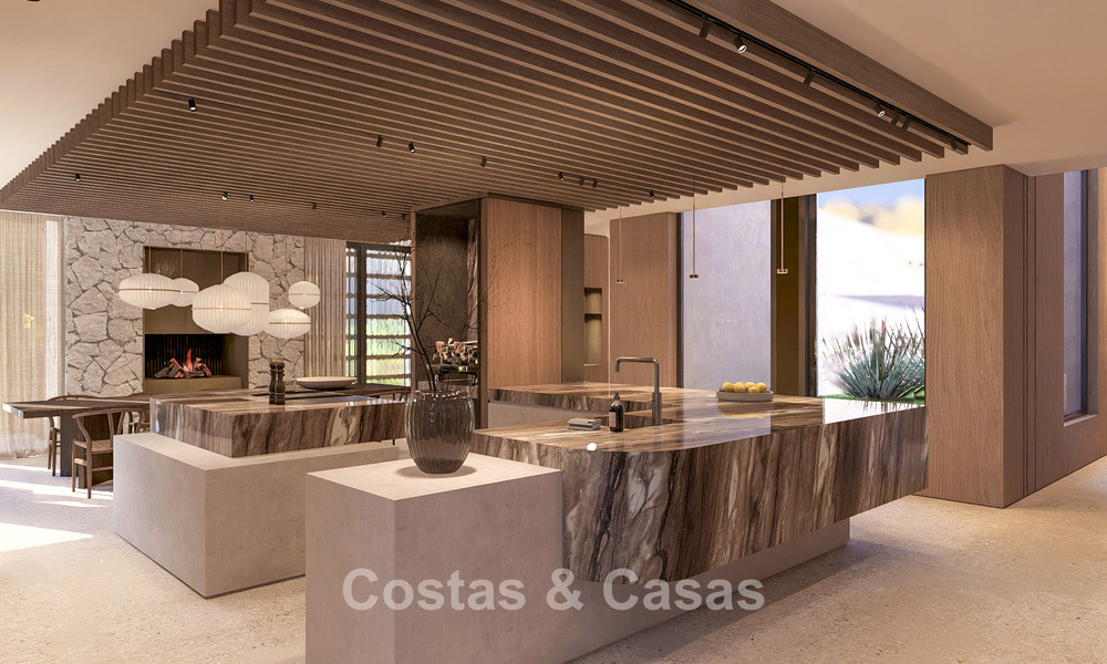 Terrain unique avec projet de villa design à vendre dans le prestigieux resort La Zagaleta, Marbella - Benahavís 798665