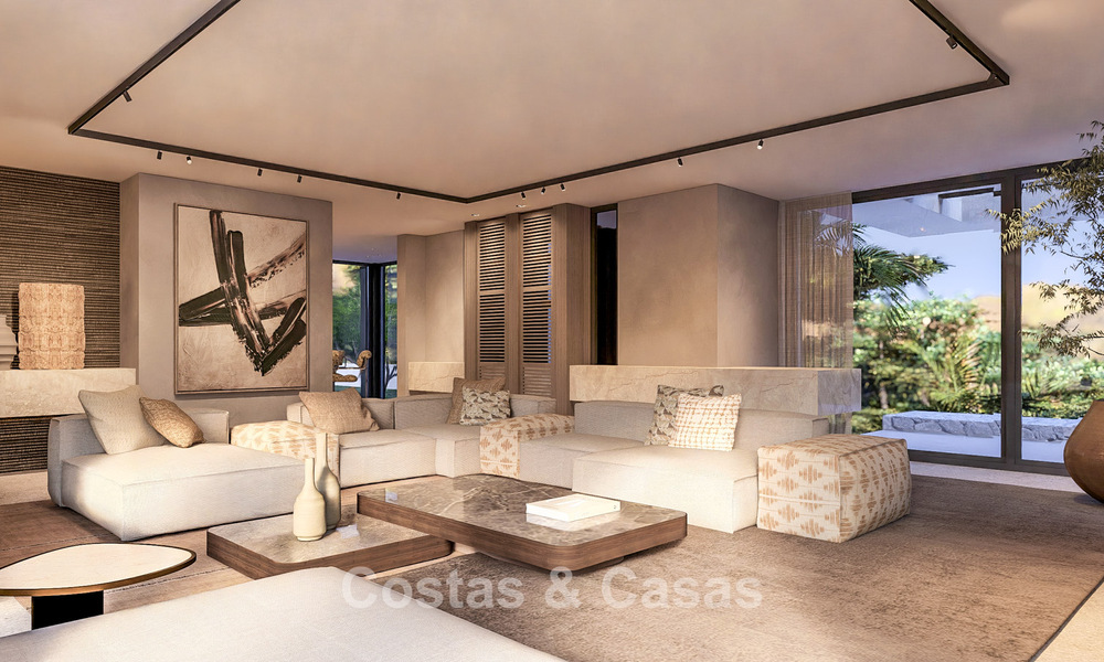 Terrain unique avec projet de villa design à vendre dans le prestigieux resort La Zagaleta, Marbella - Benahavís 798666