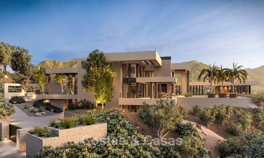 Terrain unique avec projet de villa design à vendre dans le prestigieux resort La Zagaleta, Marbella - Benahavís 798667
