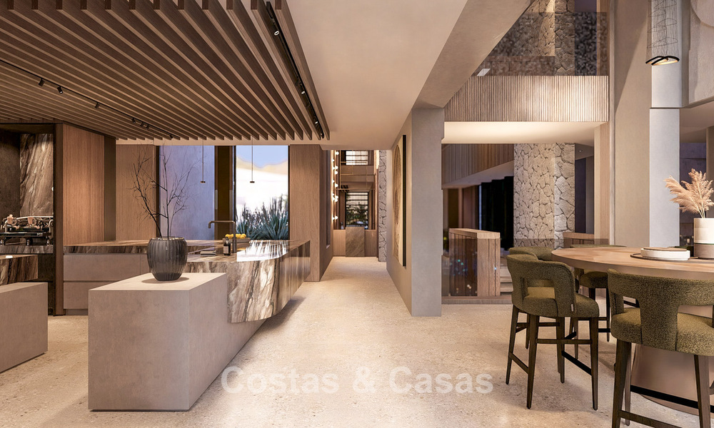 Terrain unique avec projet de villa design à vendre dans le prestigieux resort La Zagaleta, Marbella - Benahavís 798672