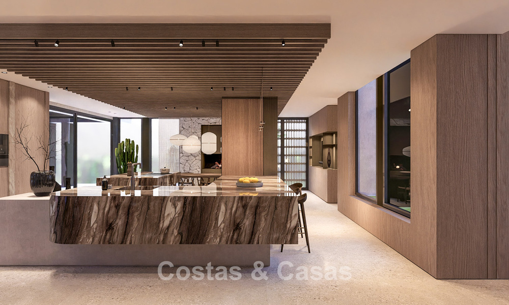 Terrain unique avec projet de villa design à vendre dans le prestigieux resort La Zagaleta, Marbella - Benahavís 798673