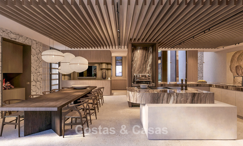 Terrain unique avec projet de villa design à vendre dans le prestigieux resort La Zagaleta, Marbella - Benahavís 798674