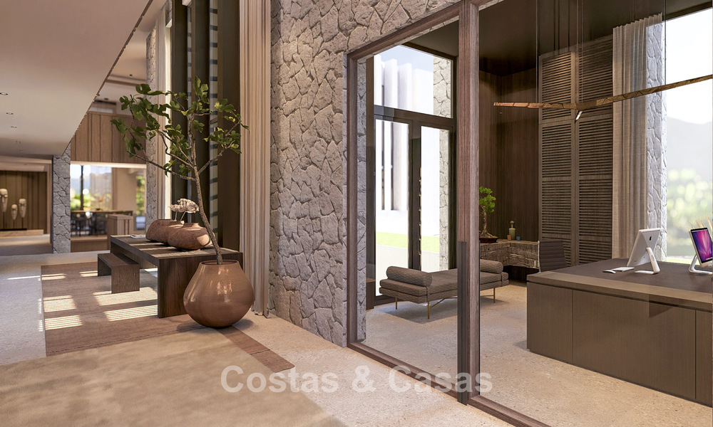 Terrain unique avec projet de villa design à vendre dans le prestigieux resort La Zagaleta, Marbella - Benahavís 798676