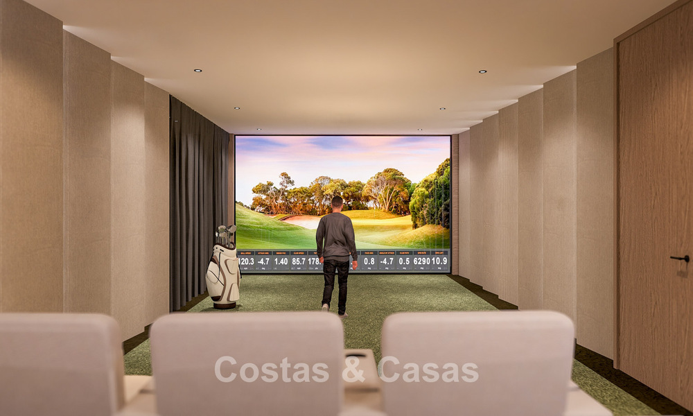 Terrain unique avec projet de villa design à vendre dans le prestigieux resort La Zagaleta, Marbella - Benahavís 798683